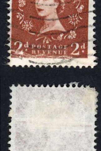 Dollis Hill 2d (light) Pre-printing Paper Crease