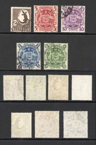 Australia SG327 5/- red-brown U/M Cat 16 pounds
