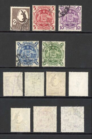 Australia SG327 5/- red-brown U/M Cat 16 pounds