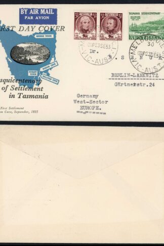 Australia SG268/70 FDC