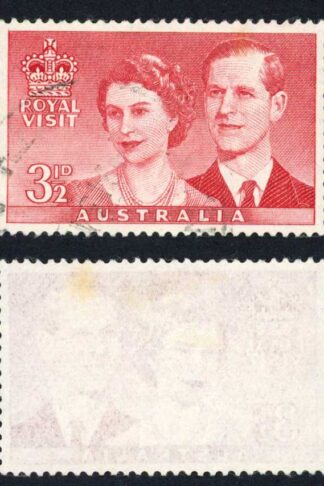 Australia SG272 Variety Extended left frame at top BW308k