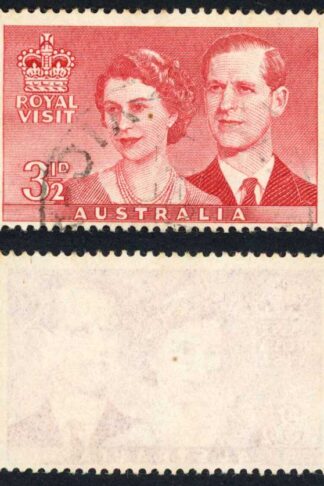 Australia SG272 Variety Extended left frame at top BW308k