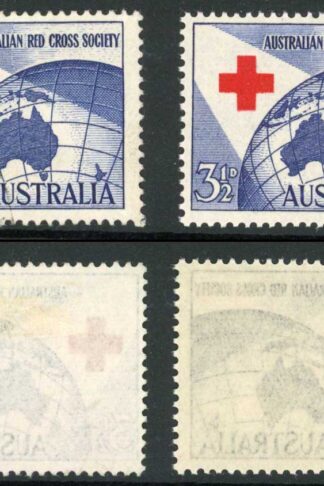 Australia BW312c Misplaced Red Cross