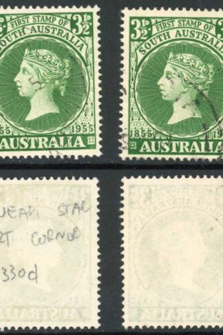Australia SG288 BW330d weak star in right corner