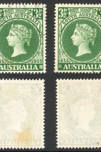 Australia SG288 BW330d weak star in right corner (brown mark on back)
