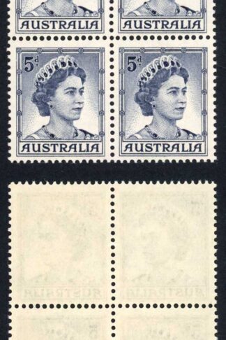 Australia SG314b 5d Coil Block U/M Cat 55 pounds