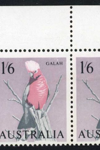 Australia BW416e 1/6 Bird Retouch over AU Mint no gum