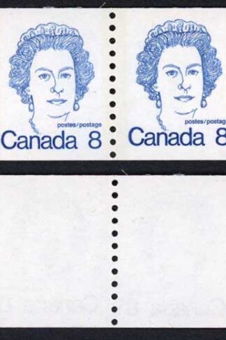 Canada Unitrade 604 8c Jump Strip MNH Unitrade price 22++