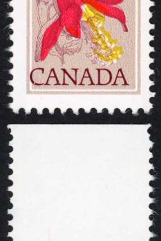 Canada Unitrade 707va 2c Misperf at top MNH