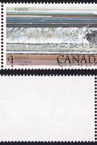Canada Unitrade 726ii One Dollar Inscription Doubled MNH Unitrade price 350