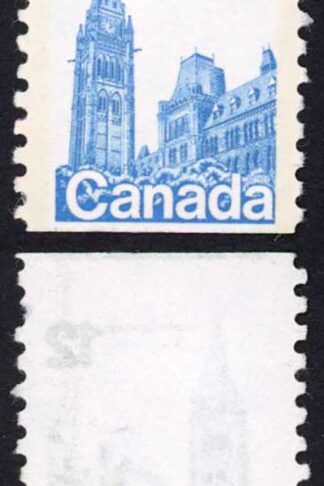 Canada Unitrade 729var 12c Miscut MNH