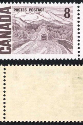 Canada Unitrade 461ii 8c Violet Brown HB DEX (1971) MNH Unitrade price 35