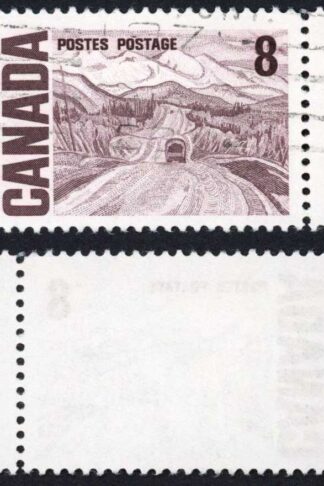 Canada Unitrade 461iii Plastic Flow variety Doubling of 8 used Unitrade price 60
