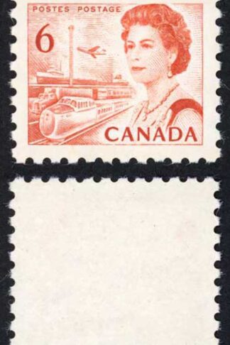 Canada Unitrade 459ii 6c Fluorescent ink MNH Unitrade price 50