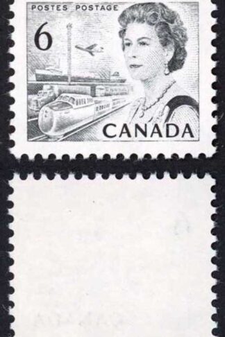 Canada Unitrade 460ii 6c Die 1 HB White DEX MNH Unitrade price 20