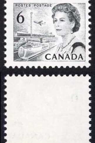 Canada Unitrade 460ii 6c Die 1 HB White DEX MNH Unitrade price 20
