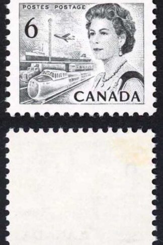 Canada Unitrade 460ii 6c Die 1 HB White DEX MNH Unitrade price 20
