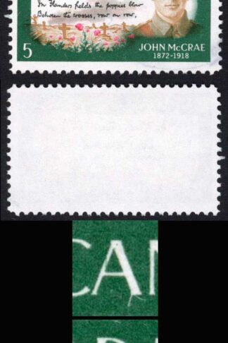 Canada Unitrade 487i Stroke in A and Bullet in D Scarce MNH