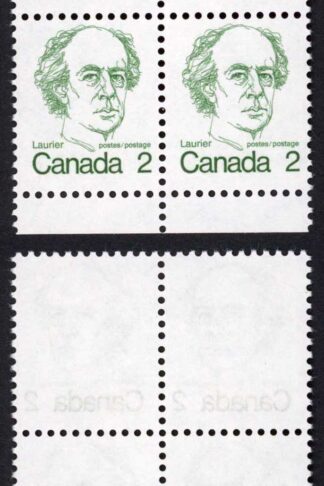 Canada Unitrade 587T1 2c Error untagged Block MNH Unitrade price 300