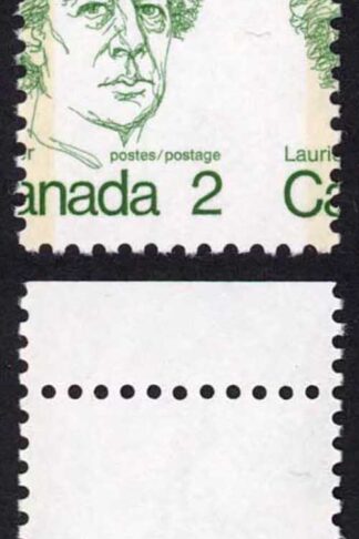 Canada Unitrade 587var 2c Error Misperf MNH