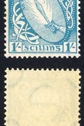 Ireland SG122 1/- light blue 2nd wmk M/M Cat 95 pounds