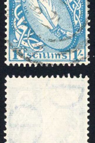 Ireland SG122 1/- light blue 2nd wmk Fine used Cat 25 pounds