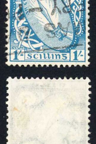 Ireland SG122 1/- light blue 2nd wmk Fine used Cat 25 pounds