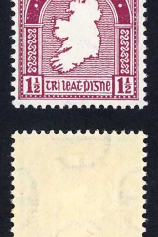 Ireland SG113 1 1/2d Claret 2nd Wmk M/M Cat 19 pounds