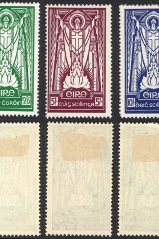 Ireland SG102/4 1937 High Values 1st Wmk M/M (hinge remainder) Cat 550 pounds