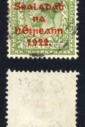 Ireland SG41 9d Olive-green Cat 55 pounds