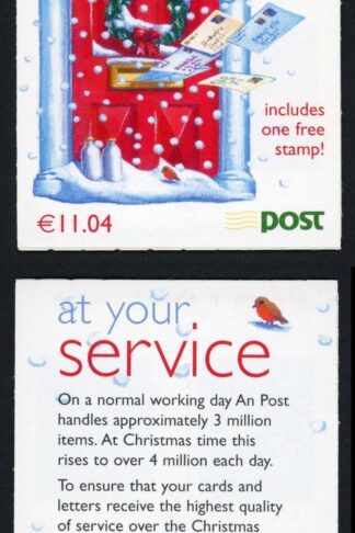 Ireland HB116 2003 Christmas booklet
