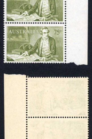 Australia 75c Navigator Spur C of 75c U/M