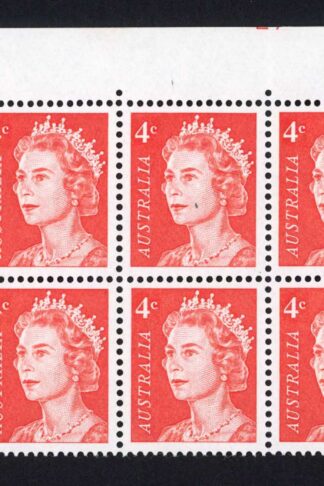 Australia BW439f 4c Broken Earing (2/9) U/M