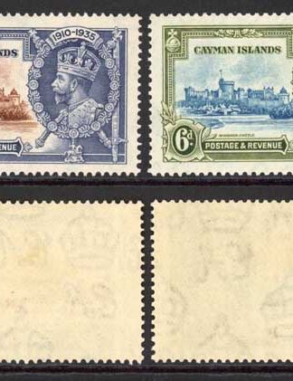 Cayman Is SG108/11 1935 Silver Jubilee M/M Cat 23 pounds