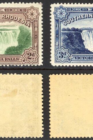Southern Rhodesia SG29/30 Victoria Falls M/M Cat 30 pounds