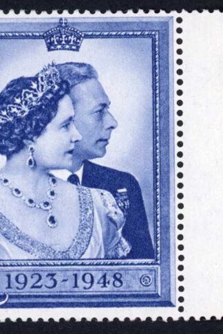 SG494 1948 Silver Wedding One Pound U/M