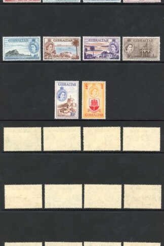 Gibraltar SG145/58 Set of 14 Fine M/M Cat 190 pounds