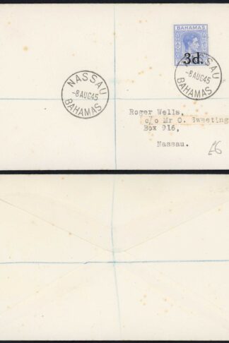 Bahamas 3d on 2 1/2d KGVI Cover