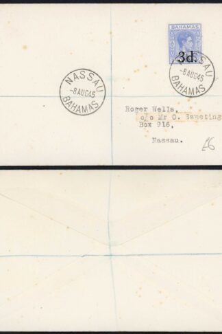 Bahamas 3d on 2 1/2d KGVI Cover