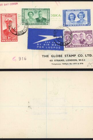 Swaziland Royal Visit Cover