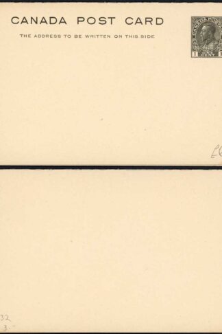 Canada 1c reply card