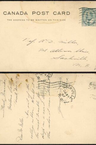 Canada KEVII 1c Postal stationery