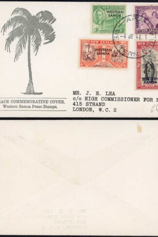 Western Samoa 1946 Cover