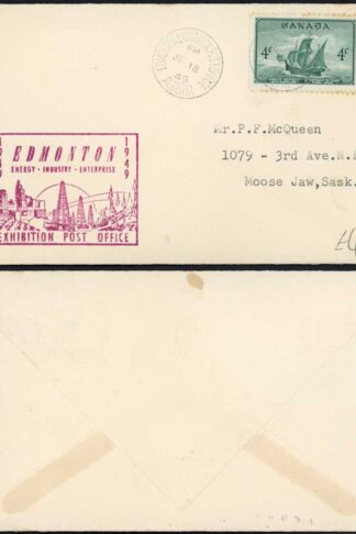 Canada 1949 Exhibition Cover