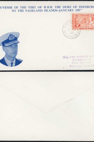 Falkland Is 1/3 KGVI Duke of Edinburgh Souvenir Cover