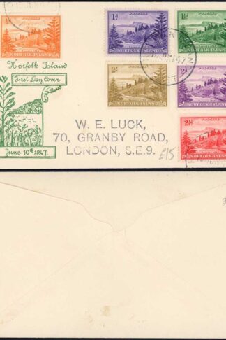 Norfolk Is FDC