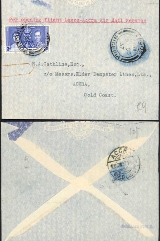 Nigeria Airmail Cover