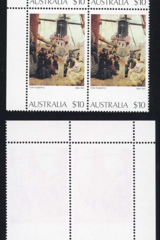 Australia SG568 Ten Dollar U/M Block of Four