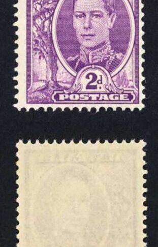 Australia SG230aa 2d bright purple Coil JOIN Strip U/M Cat 10++ pounds