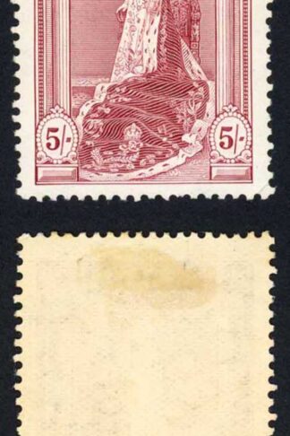 Australia SG176 5/- Robes M/M Cat 28 pounds